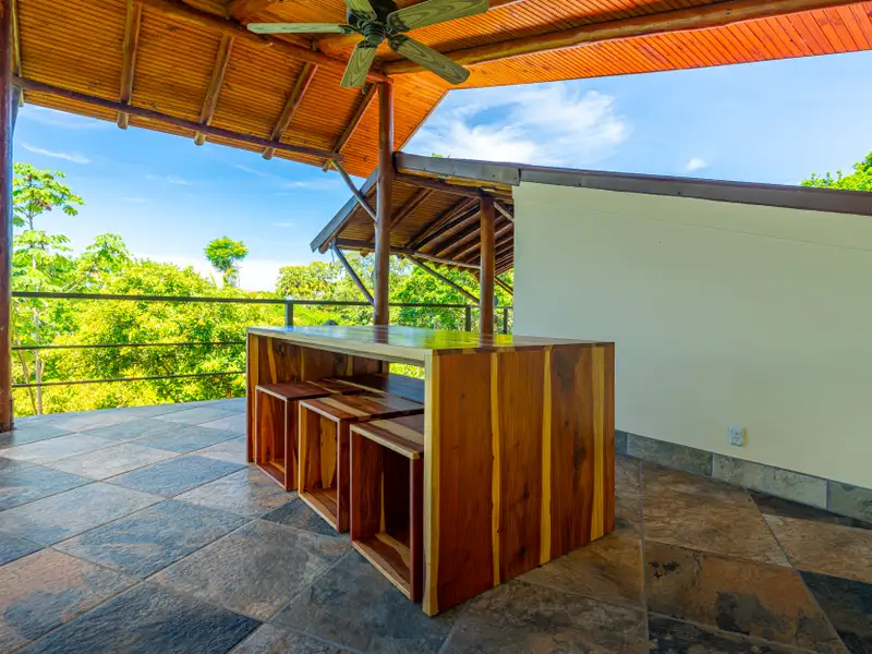 Ocean View Property with Commercial Zoning in Central Uvita – 2br, 2ba Home on 3.534 Acres