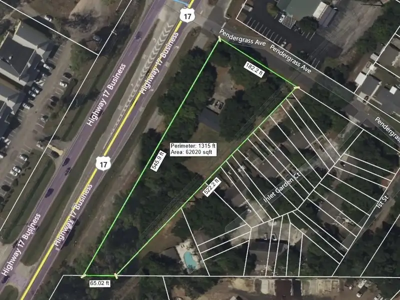 1.4 Acre Lot with Existing Rental Building in Murrells Inlet