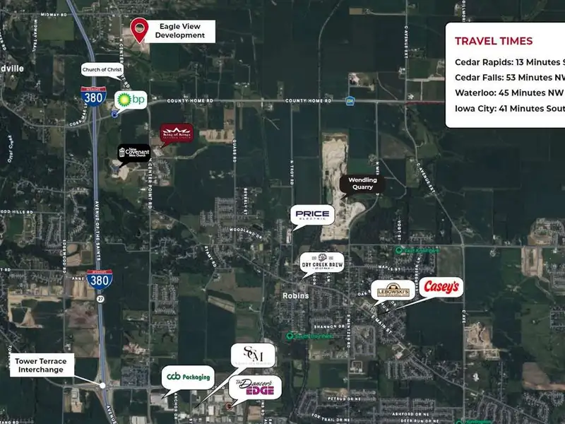 New Construction Light Industrial Building in Robins, C1 Zoning with Utilities and Access