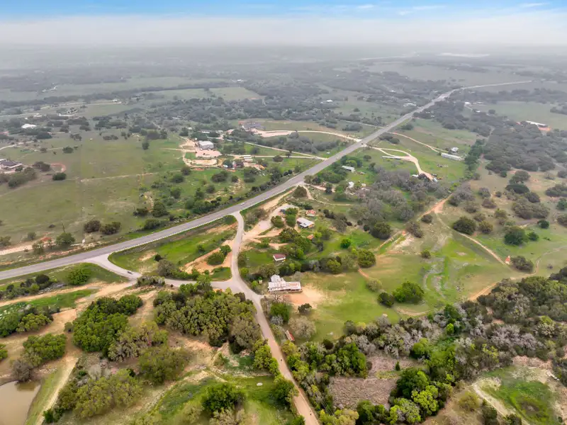 3.4-acre Commercial Tract on Hwy 290 East of Fredericksburg with Multiple Improvements