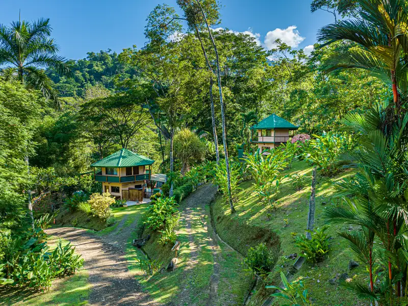 17-acre Multi-home Retreat with Yoga Pavilion and Riverfront in Uvita, Costa Rica