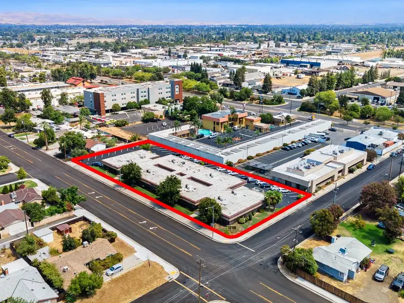 Downtown Clovis Commercial Building with 13 Units, 12 Occupied