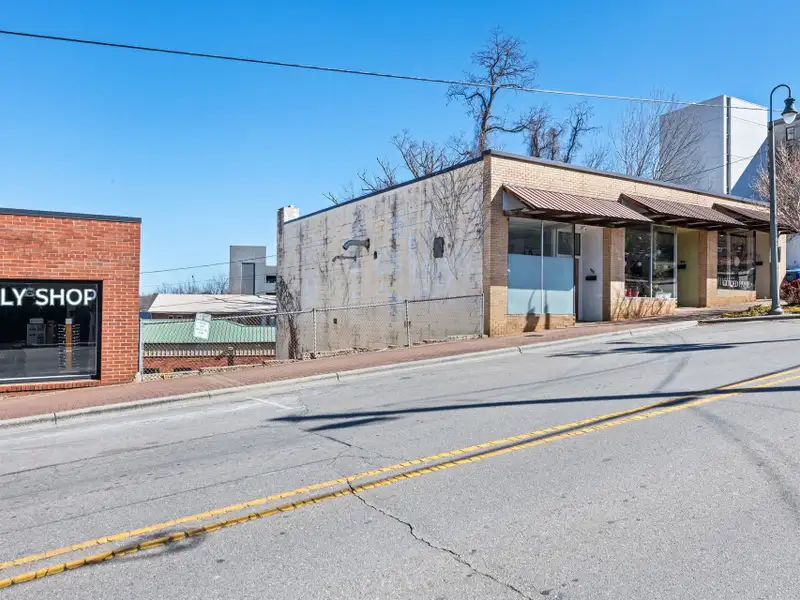 Commercial Lot in Downtown Waynesville with Paved Street Frontage and Utilities Available