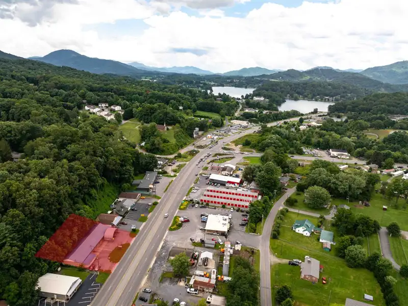 Prime Commercial Property with High Visibility on Highway Between Maggie Valley and Waynesville