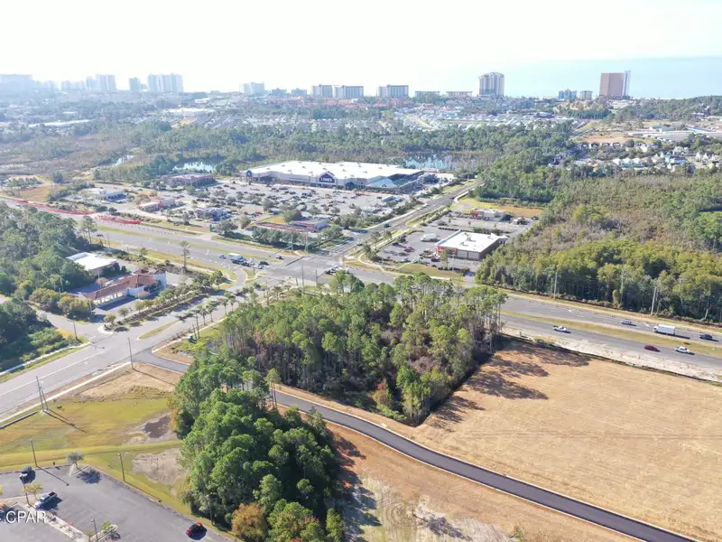 Prime Commercial Corner Lot in Panama City Beach, 2.28 Acres at High Traffic Intersection