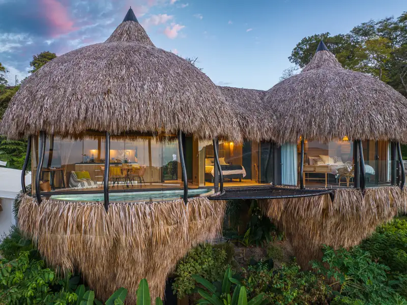 Tropical Oasis with 4 Homes and Ocean Views Minutes from Tamarindo Beach