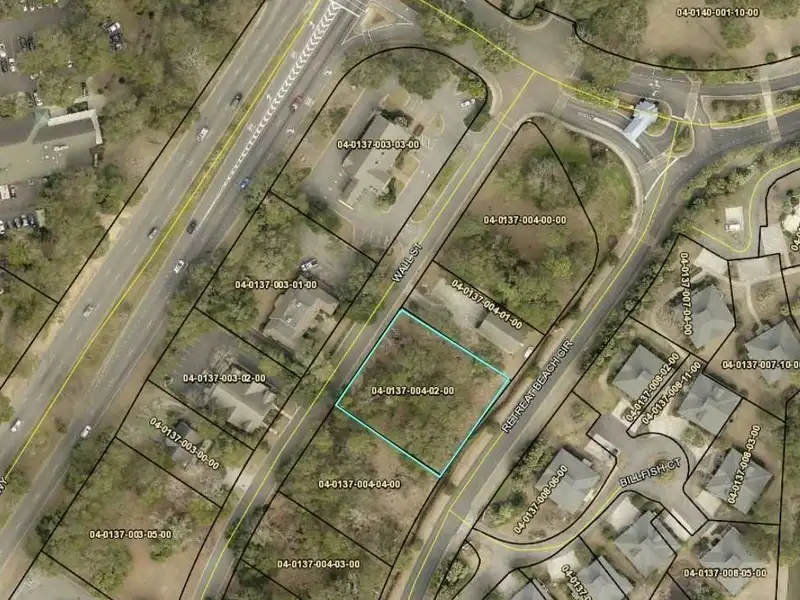 Commercial Land on Wall Street Near Highway 17 with Established Infrastructure