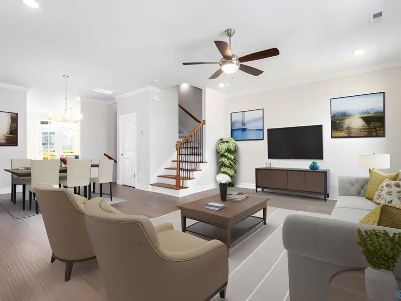 Live/work Townhome with Flex Space, 2 Primary Suites, and 2-car Garage in Prime Location
