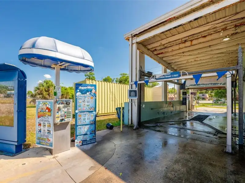 Self-service Car Wash with Upgrades and High Traffic Location