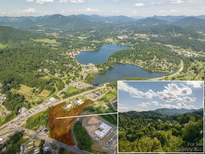 10.50+ Acre Unimproved Commercial Property in Dellwood/junaluska Regional Center