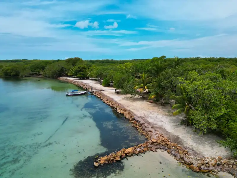 Beachfront Eco-resort Opportunity in Monkey River, Belize on 2.5 Acres with Boat Access