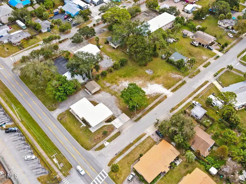 Commercial Property in Merritt Island's Historic Merritt Park Place with Renovated Buildings