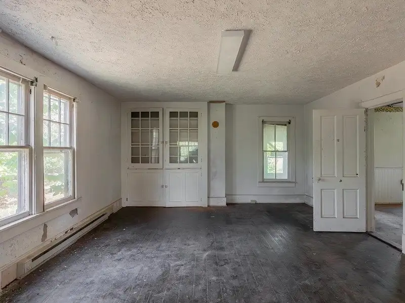 Classic American Foursquare Home in Need of Restoration with Detached Garage