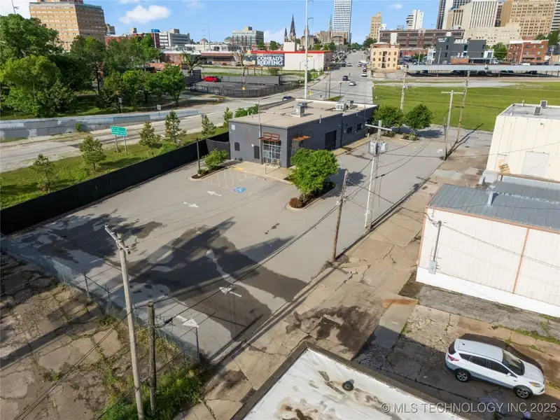 Freestanding Commercial Building with Downtown Views in East Village District, Tulsa