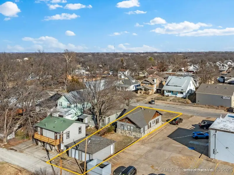 Commercial Bungalow in Downtown Bartlesville with Basement and Detached Garage