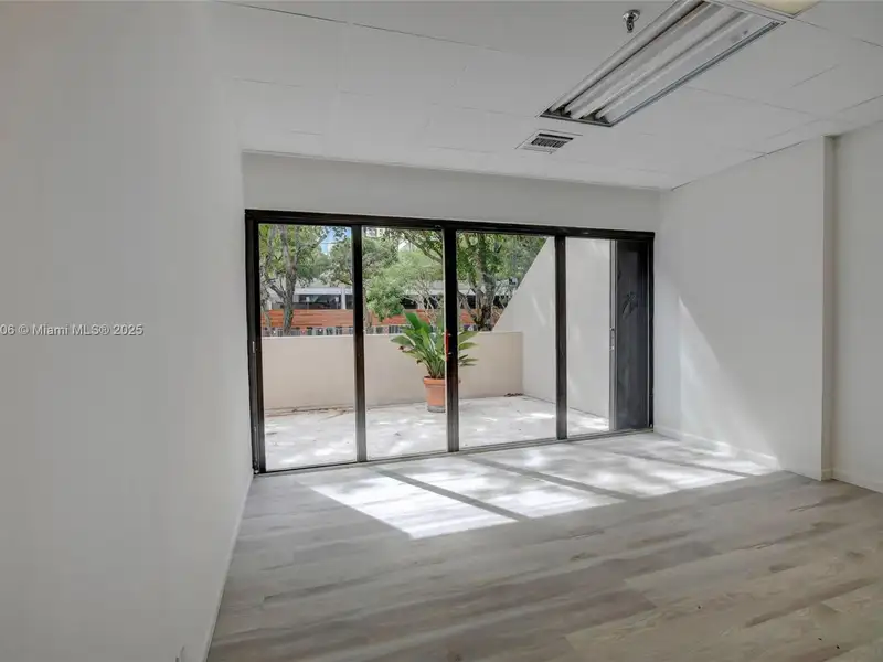 Vacant Flexible Use Office with Reception, Conference Room, and Patio