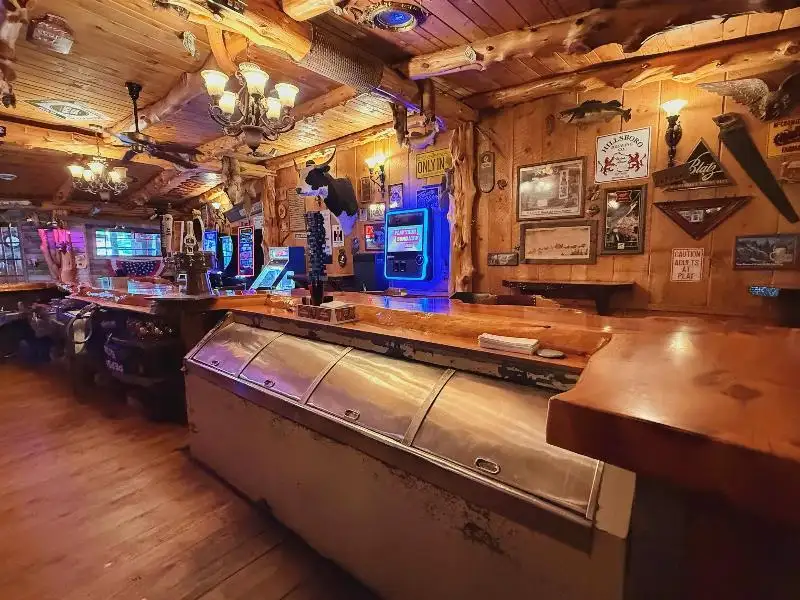 Turnkey Lodge-style Investment Opportunity in Berlin with Unique Interior and Bar