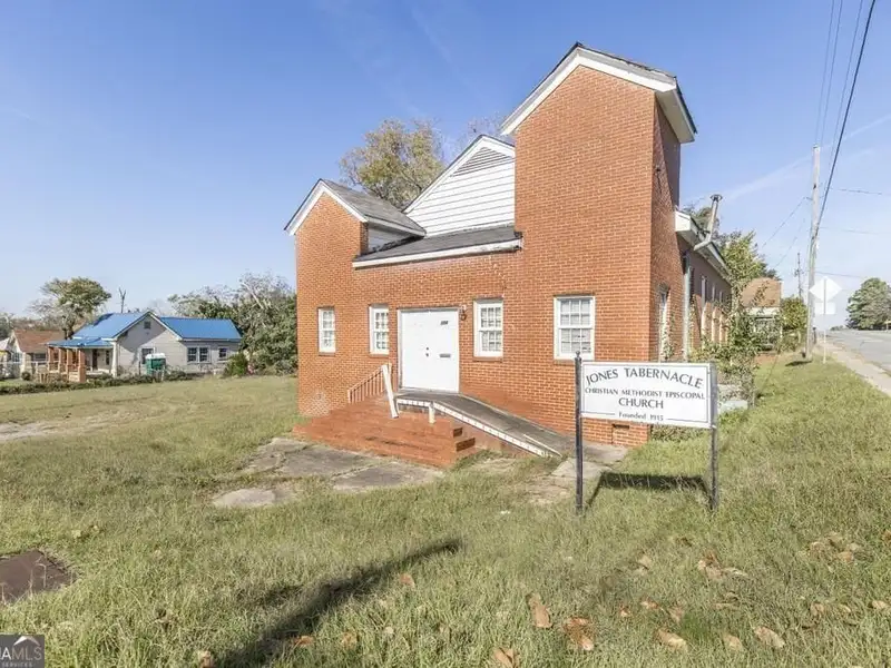 Historic Church Building on Corner Lot in High-traffic East Macon, 0.41 Acres