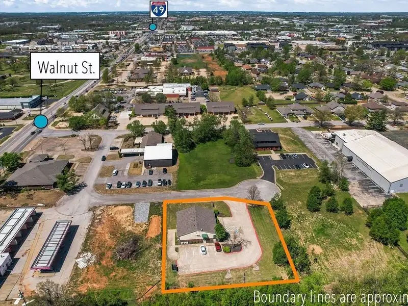 Versatile 2,752 Sq Ft Office Building in Central Rogers with Five Private Offices