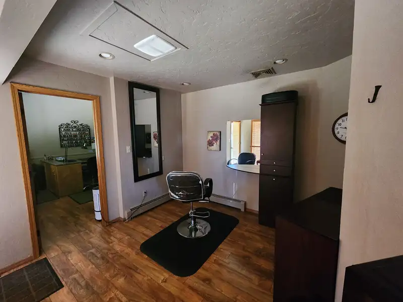 Private Salon Suite on 7th Street with Equipment, Large Windows, and Private Entrance