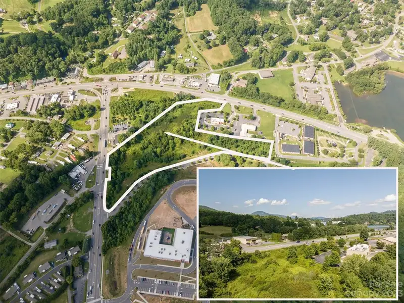 10.50+ Acre Unimproved Commercial Property in Dellwood/junaluska Regional Center