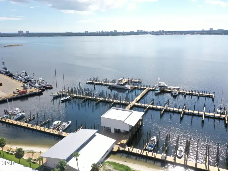 Restaurant Space for Lease at Sun Harbor Marina, St. Andrew Bay with Stunning Views