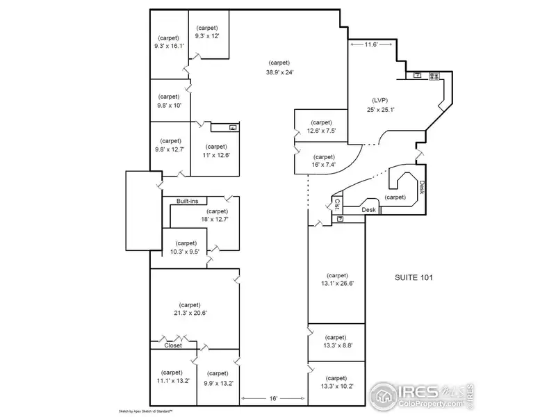 Office Investment Opportunity in Timberline Office Park, Fort Collins - Occupied Suite Available 2024
