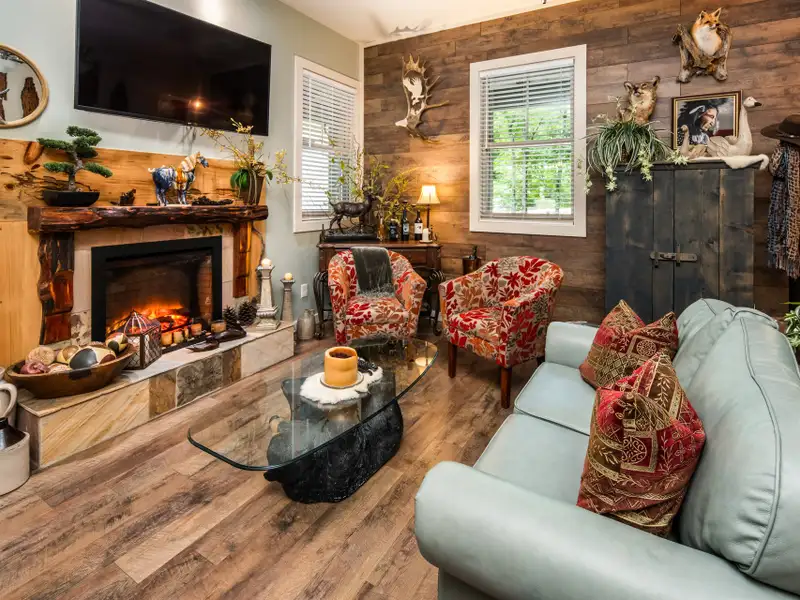Serene 5.81-acre Retreat with Pavilion, Barn, Home, and Bold Creek Access