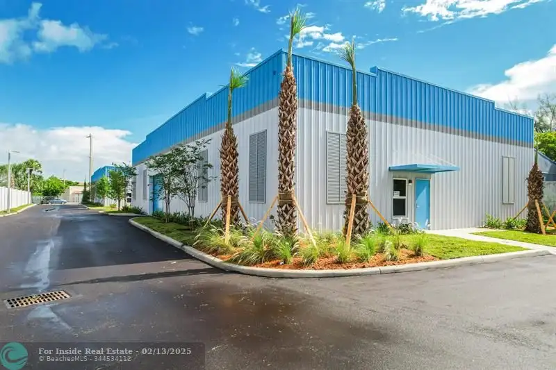 New 10,000 Sq Ft Warehouse Space in Central Pompano Beach with B-4 Commercial Zoning