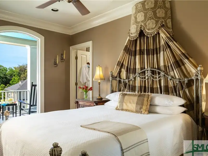Restored 1871 Gray Brick Townhome in Savannah’s Historic District with Carriage House and Stvr Certificates