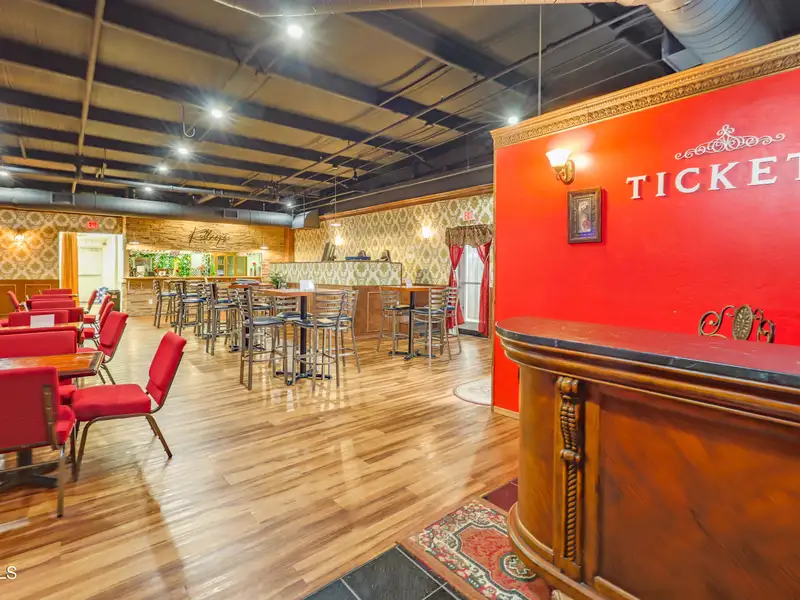 Prime Commercial Property with Highway Exposure, Remodeled Theater/bar/restaurant Potential