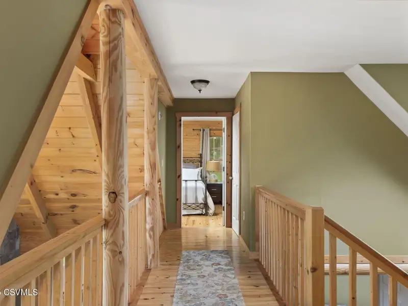 Commercial Log Home on 2 Acres with 3 Bedrooms and Scenic Views