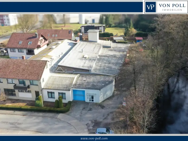 Commercial Ensemble with Production Halls and Residential Space in Bad Lauterberg
