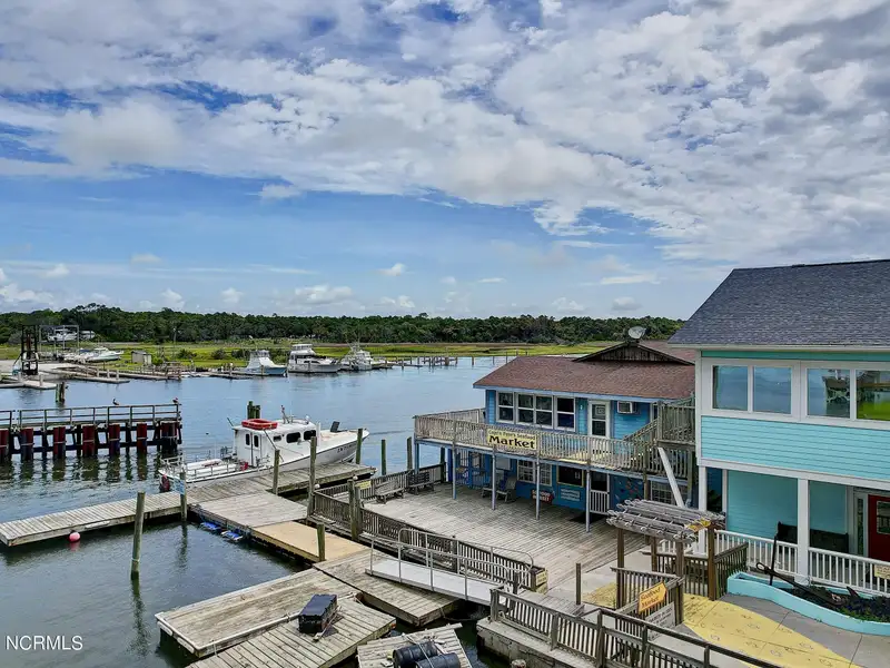 Waterfront Commercial Property on Holden Beach with 230' Frontage and Development Potential
