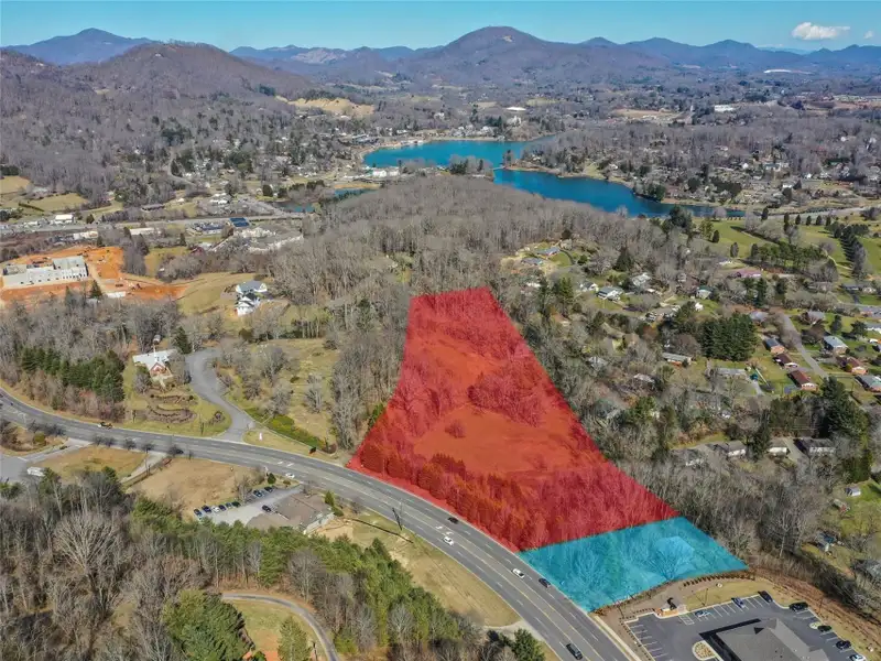 9.29 Acre Multi-family or Commercial Parcel in Waynesville Etj with City Utilities
