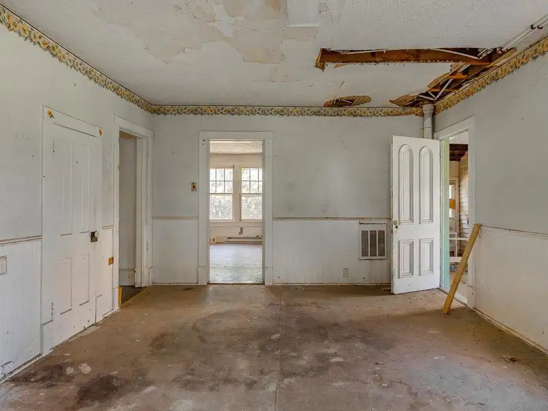 Classic American Foursquare Home in Need of Restoration with Detached Garage