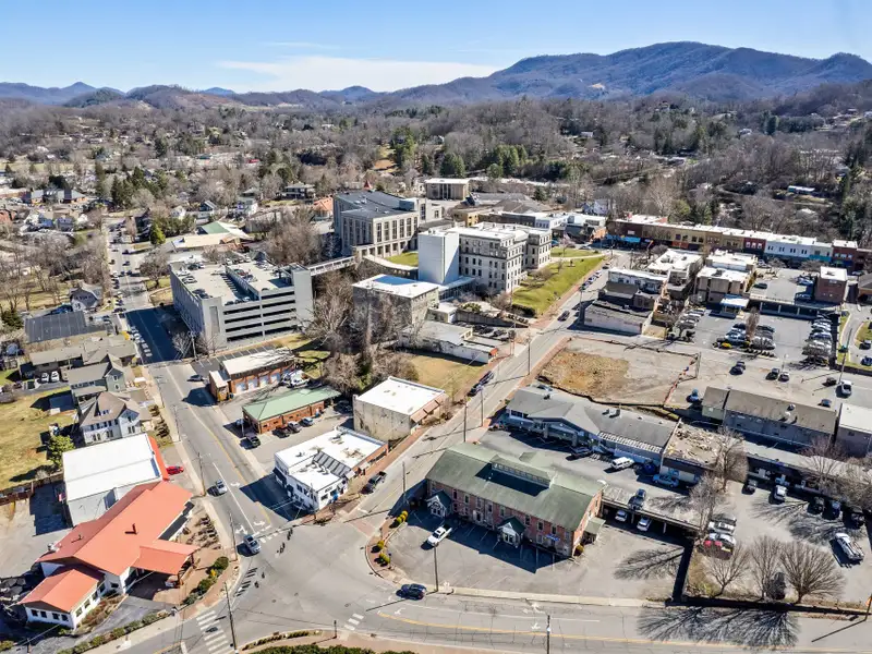 Commercial Lot in Downtown Waynesville with Paved Street Frontage and Utilities Available