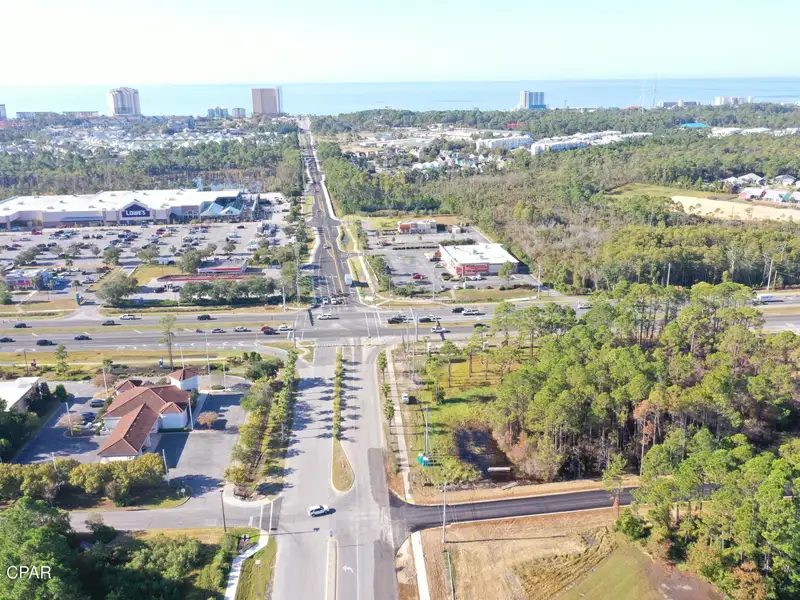 Prime Commercial Corner Lot in Panama City Beach, 2.28 Acres at High Traffic Intersection