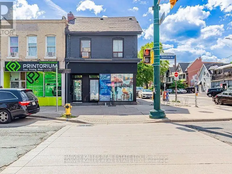 Renovated Boutique Corner Unit at Spadina & Nassau, Near Kensington Market and U of T
