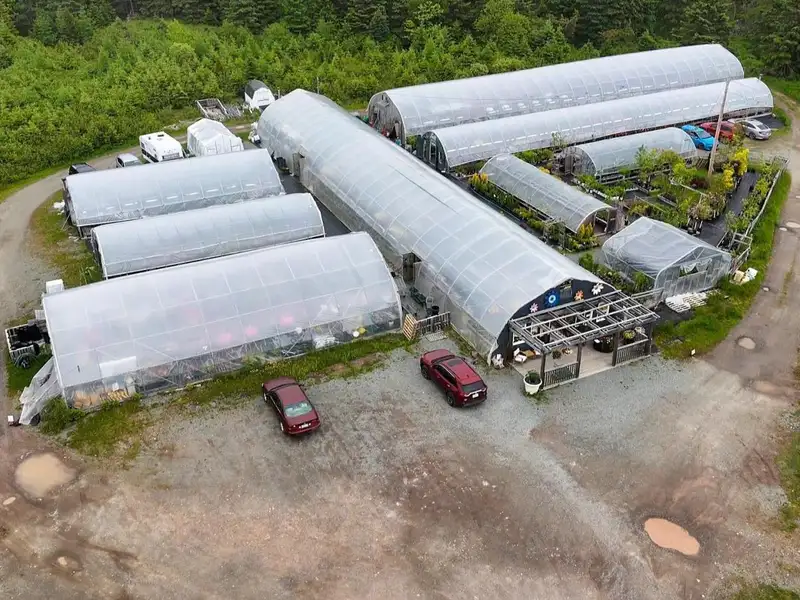 Greenhouse Business Opportunity on 7 Acres with Ocean View in St. Peter's, Ns