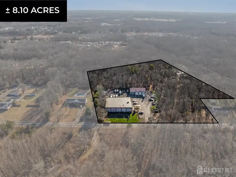 Turn-key 8.1 Acre Light Industrial Property with Warehouse and Office in Monroe Township