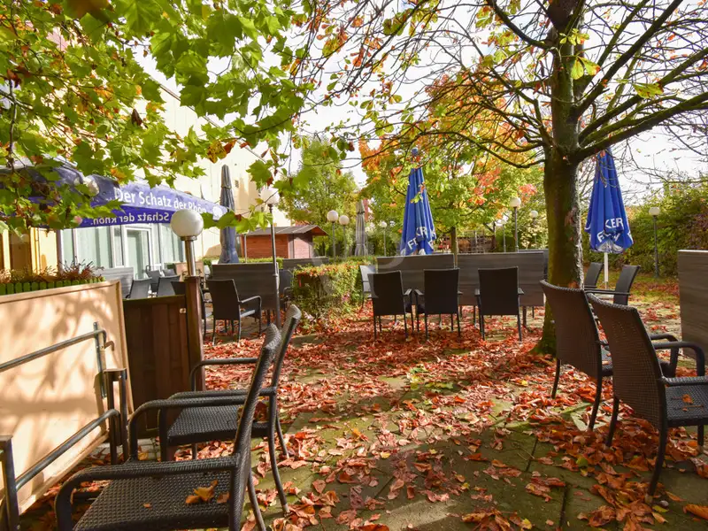 Fully Equipped Restaurant and Discotheque in Prime Volkach Location with Outdoor Seating
