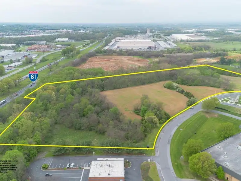 ±22 Acres of Prime Commercial Land Near I-81 with Development Potential