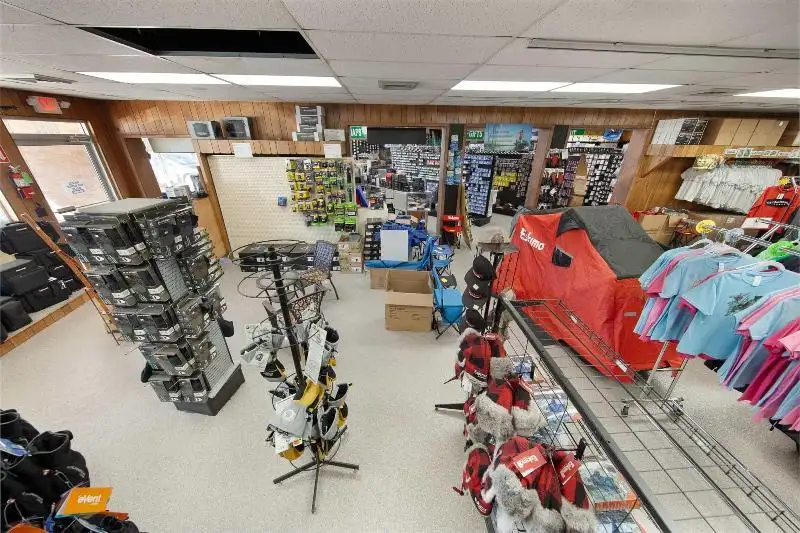 Premier Fishing Retail Store and Bait Shop in Minocqua, Wi on 2.62 Acres