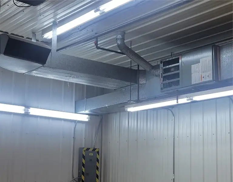 Clean 960 Sq Ft Warehouse for Rent with Bathroom and Utilities, Easy I-380 Access