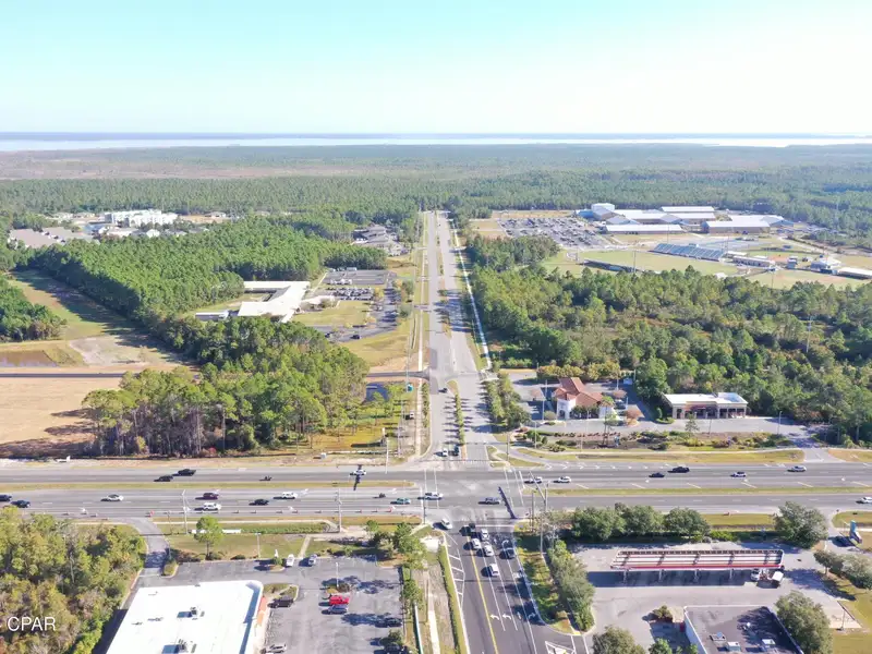 Prime Commercial Corner Lot in Panama City Beach, 2.28 Acres at High Traffic Intersection