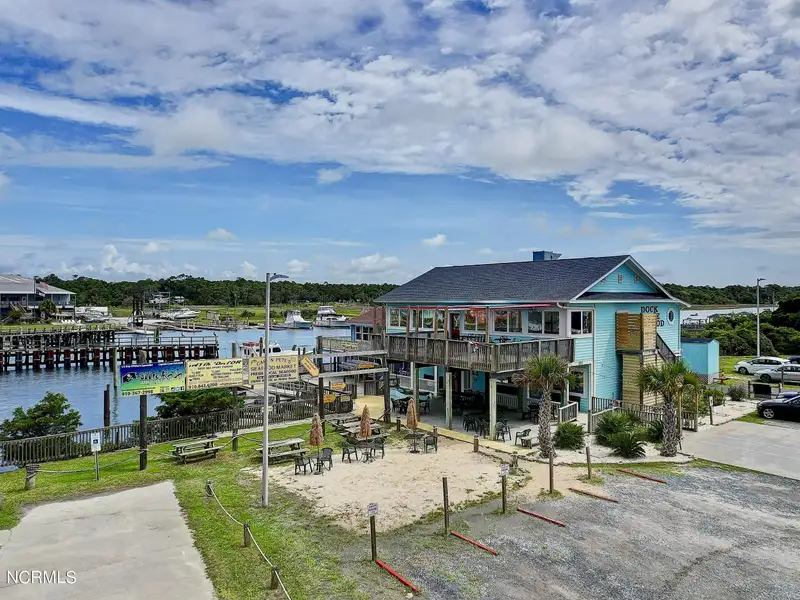 Waterfront Commercial Property on Holden Beach with 230' Frontage and Development Potential