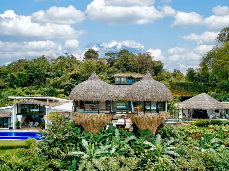 Tropical Oasis with 4 Homes and Ocean Views Minutes from Tamarindo Beach
