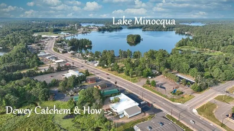 Premier Fishing Retail Store and Bait Shop in Minocqua, Wi on 2.62 Acres