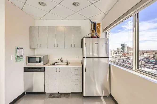 Versatile Downtown Denver Office Suite with City and Mountain Views
